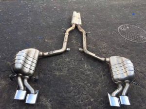 W204 EXHAUST C63 RR AMG USED
